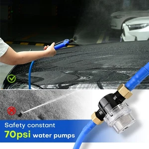 Spruzzatore pompa alta pressione a batteria tubo acqua lavaggio auto con idropulitrice 4m - Foto 1 di 7
