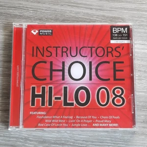 Instructors' Choice Hi-Lo 08 CD 2008 Power Music Fitness Dance Hits - Imagen 1 de 5