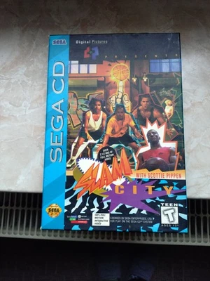 Sega Mega Drive CD Slam City-with Scottie Pippen in OVP und Handbuch , sehr gut  - Bild 1 von 4