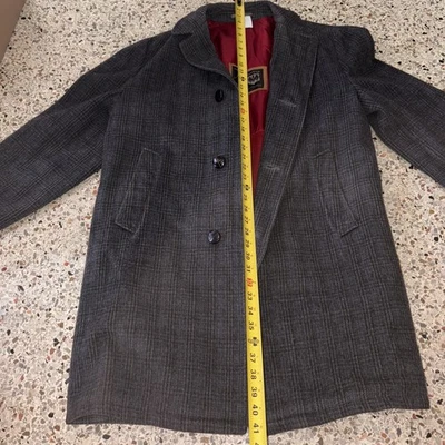 Abrigo Loden de Colección Hecho en Alemania Hecho por Lodenfrey Munich Para Hombres Talla Pequeña-Md Lana Foto 1 de 4