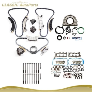 Juego completo de pernos de junta kit de cadena de distribución bomba de agua para 07-09 Saturn Aura 3,6 L - Imagen 1 de 7