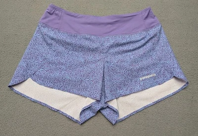 Patagonia Women's Strider Pro Shorts 3.5" Journeys Perennial Purple Size Small - Image 1 of 4