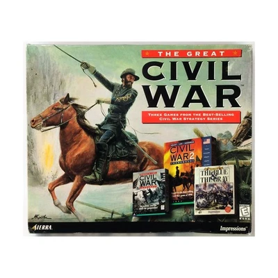 Sierra Computer Game Great Civil War VG/EX - Image 1 of 2
