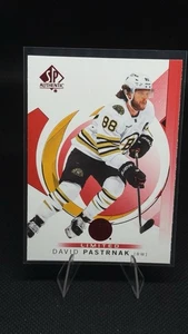2024-25 Upper Deck SP Authentic David Pastrnak #78 Limited Red Boston Bruins - Picture 1 of 2