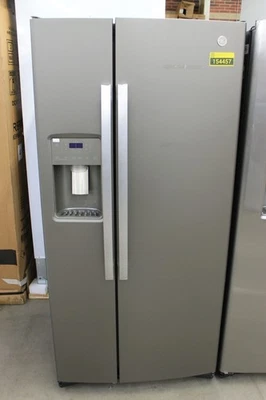 GE GSS23GMPES 33" Slate 23.01 Cu. Ft. Side By Side Refrigerator NOB #154457 - Image 1 of 4