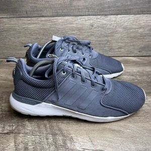 Adidas Cloudfoam Lite Racer AW4027 Men 10.5 Running Shoes Gray Athletic Sneakers - Picture 1 of 11