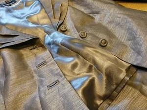 73% Linen Woman High Class Suit by Dutch designer FRANS MOLENAAR,EU42, F44,XL sz - Picture 1 of 12