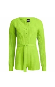 Adidas Ivy Park Halls of Ivy Knit Rib Romper NEU medium SEMI SOLAR SLIME - Bild 1 von 8