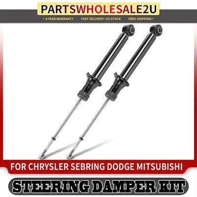 2x Amortiguador trasero lateral para Chrysler Sebring Dodge Stratus Mitsubishi Galant Foto 1 de 4