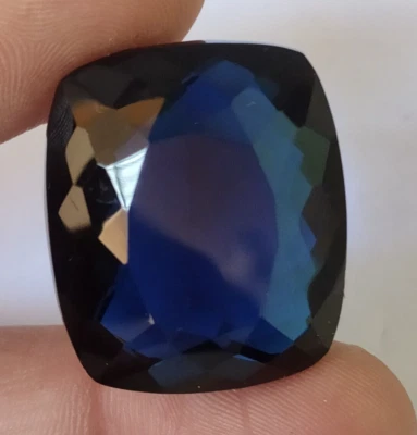 104.8 Ct. Blueish Tanzanite Cushion Faceted Cut Loose Gemstone Gift for Birthday - Image 1 of 4