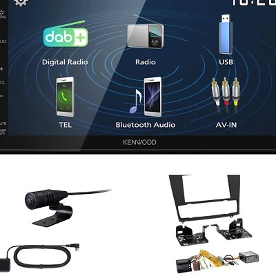 Kenwood 2DIN DAB+ Autoradio für BMW 3er automatische Klima mit Canbus - Bild 1 von 4