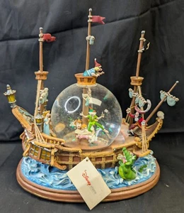 peter pan snow globe light up ship - Picture 1 of 7
