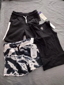 Universal Thread BCI + Wonder Nation Boys 3-Pack Tank + 2 Active Shorts XS - Picture 1 of 10
