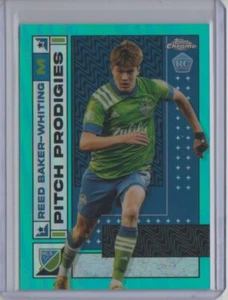 2022 Topps Chrome MLS Aqua Refractor #191 Reed Baker-Whiting PP RC /299 Flat S/H - Picture 1 of 1