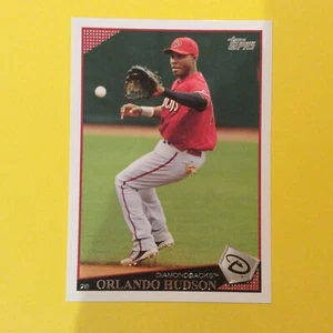 2009 Topps #126 Orlando Hudson Arizona Diamondbacks - Bild 1 von 2