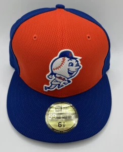 New Era New York Mets 59Fifty Talla 6 7/8 Azul y Naranja - Imagen 1 de 4