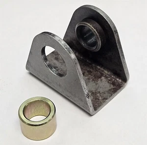 Weld-On Universal Steel Narrow Shock Mount 1/2in Hole 2" x 1.25" - Picture 1 of 3