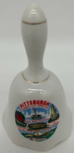 Pittsburgh Somplace Special Souvenir Porcelain Bell - Picture 1 of 6
