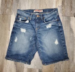 Gap Boyfriend Gr. 1 Damen Distressed Denim Jeans Shorts - Bild 1 von 6