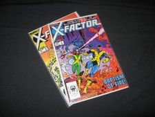 X-Factor lot of 2, #1 & 2 1986 in great shape