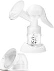 NCVI Manual Breast Pump with Milk Bottle,Portable Breastfeeding Pumps 5oz, BPA F
