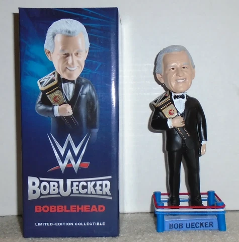 Bob Uecker WWE Theme Night Milwaukee Brewers SGA Bobblehead 25-Sep-21 NIB Cover