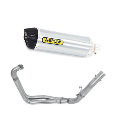 ESCAPE COMPLETO ARROW PARA BMW F 800 R 2009 > 2016 MAXI RACE-TECH ALUMINIO CARBY - Imagen 1 de 3