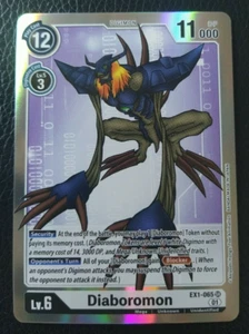 Digimon Classic Collection EX1-065 Diaboromon Super Rare NM/M Pack Fresh - Picture 1 of 2