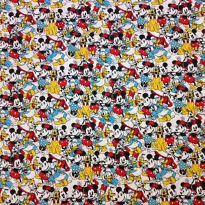 Tela de algodón de Mickey Mouse - Imagen 1 de 5