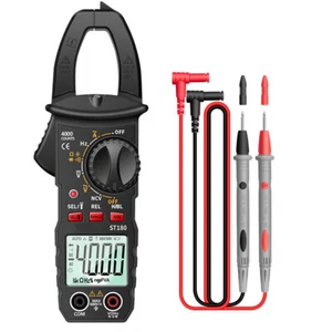 ZangenMultimeter DC Digital Zangenmessgerät Stromzange Zangenamperemeter TRMS - Bild 1 von 13