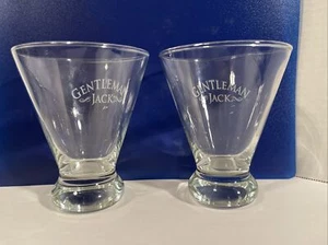 Schöne Jack Daniels Gentleman Jack Whiskey Rock Lowball Gläser 2er Set - Bild 1 von 6