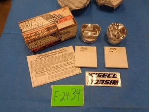 HARLEY 1340 EVO 3.5X.007 PISTON AND RING SET NIB WISECO BRAND # K1620 - Picture 1 of 11