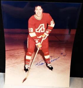 NOEL PICARD signiertes Foto 8x10 ATLANTA FLAMES - Bild 1 von 1