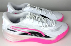 Talla 10.5 - Zapatos de baloncesto para hombre Puma ALL NITRO "Rosa veneno" - Imagen 1 de 7