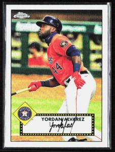 2021 Topps #TC52-3 Yordan Alvarez 1952 Topps Redux Chrome NM/MINT - Picture 1 of 2