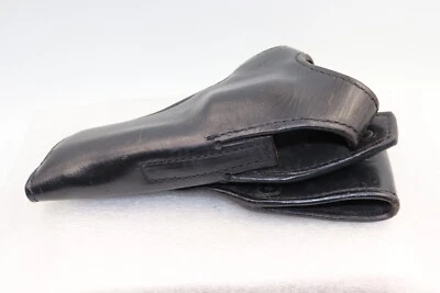 Gould And Goodrich B501-74 Black Leather OWB RH Holster - Image 1 of 4