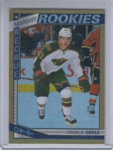 13/14 OPC Minnesota Wild Charlie Coyle Marquee Rookies Rainbow RC card #554