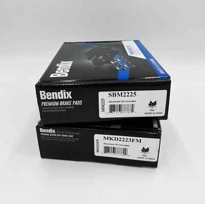 RAM 3500 Bendix 2019-2023 pastillas de freno delanteras + traseras de alta resistencia Foto 1 de 4