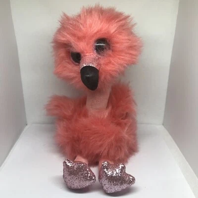 7 Inch Franny The Flamingo Pink TY Beanie Boos Collectible Plush Teddy Toy Gift - Image 1 of 4
