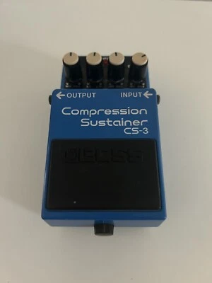 Boss compression sustainer CS-3 pedale per basso e chitarra - Immagine 1 di 3
