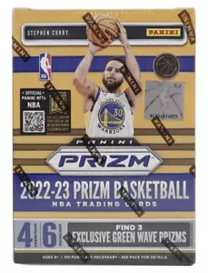 2022/23 Panini Prizm Pallacanestro confezione da 6 Hobby Blaster Box (Prizms Onda Verde!) - Foto 1 di 1