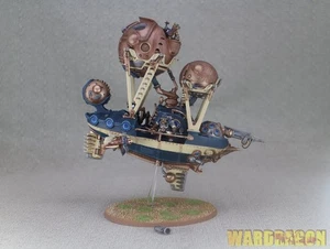 Warhammer AOS WDS painted Kharadron Overlords Arkanaut Frigate c54 - Picture 1 of 13