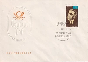 DDR FDC 1121 SC 754A Wilhelm Kulz - Picture 1 of 1