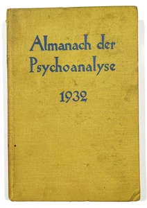 Storfer - Almanach der Psychoanalyse 1932 Wien Vienna - Bild 1 von 1