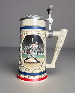 Babe Ruth The Called Shot The Bradford Museum Collectible Beer Stein 1993 COA - Picture 1 of 8