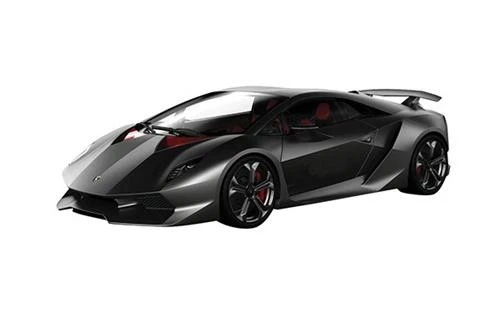 1:24 MotorMax Lamborghini Sesto Elemento 2010 Grigio Barra MTM79314BK Modellino - Immagine 1 di 2