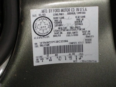 03 04 FORD F250 SUPER DUTY WHEEL 16X7 SRW ALUMÍNIO 6 RECORTES 508391 - Imagem 1 de 4