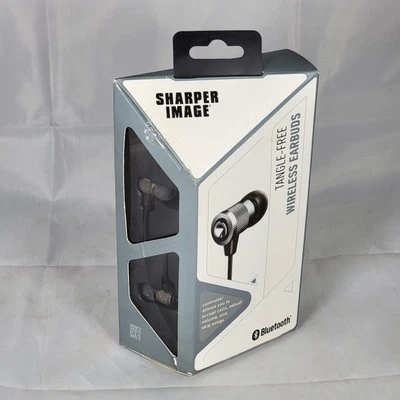 Sharper Image Bluetooth Tangle Free Wireless Earbuds New in box - Image 1 of 4