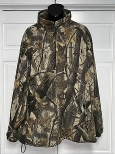 Vintage Jagdjacke Herren 3XL Fleece Reißverschluss Remington Camouflage Jagd - Bild 1 von 7