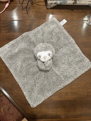 Carters Sloth blankie Security Blanket Plush Baby Lovey Toy 67609 infant crib  - Image 1 of 2